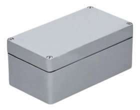 Obudowa Szary IP66 Silikon, 220 x 120 x 90mm, RS PRO