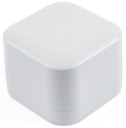 ABS enclosure, (L x W x H) 80 x 80 x 60 mm, light gray (RAL 7035), IP66, 1557BAGY