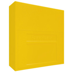 Flip'n'File/10 - Case for 5,25" Floppy Disks (yellow)