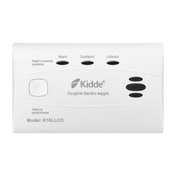 Czujnik tlenku węgla (czadu) Kidde K10LLCO