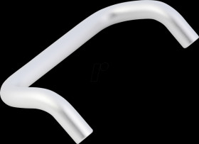 3280.6451 Bow-type handle angled natural anodized