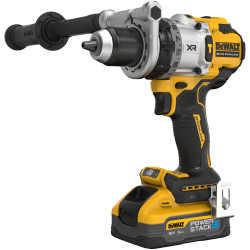 DEWALT DCD1007H2T-GB DCD1007H2T Hammer Drill 18V 2 x 5.0Ah POWERSTACK&#x2122; Li-ion
