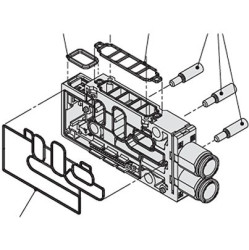 Zespół rozdzielacza SMC