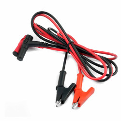 Przewody z krokodylkami do miernika multimetru 105cm