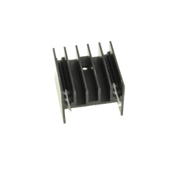 RADIATOR V7142 A L- 25mm CZARNY