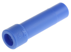 Mocowanie zaślepki, seria: KQ, rozmiar rury: 10mm, Mosiądz, PBT, PP