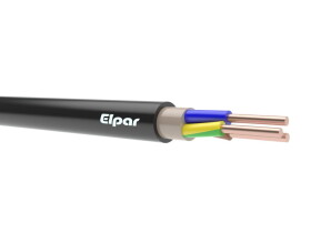 Kabel ziemny YKY 3x1,5 mm2 RE (0,6/1kV) miedziany NYY-O (bębnowy) 5901854415178 ELPAR