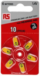 Bateria pastylkowa, PR70, 1.4V, 100mAh, RS PRO