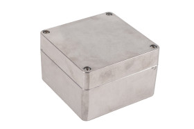 Obudowa ogólnego użytku Stop aluminiowy odlewany szerokość zew. 140 mm długość zew. 140 mm wys. zew. 91 mm Hammond IP68