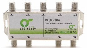 Sumator antenowy SAT Quad zew. DigitSat DQTC-104 03988