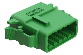 Złącze samochodowe 12-pinowe Amphenol Industrial 2-rzędowe PL 7.5A ATM06 Montaż na kablu Połączenie zagniatane Złącze