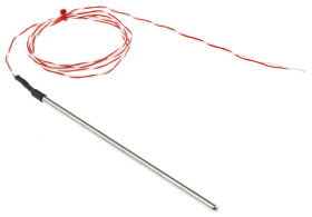 Czujnik RTD PT1000 długość 150mm średnica 4mm +200°C żyły 2 Sonda