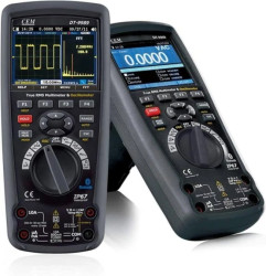 Multimetr przemysłowy z funkcją oscyloskopu Bluetooth, IP67 CAT IV 600V, CAT III 1000V DT-9989