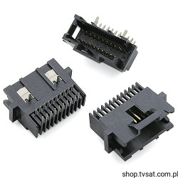 1-104069-1 Conn 20 POS HDR R/A DUAL ROW THT AMP