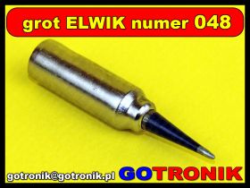 Grot ELWIK GD-1 numer 48 stożek 0,8mm