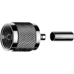 Teleg&#xE4;rtner 100024344 UHF Connector Socket built-in screw coupling 50 &#x3A9;