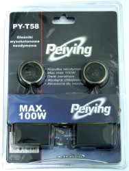 Głośniki PY-T58 wysokotonowe + zwrotnice