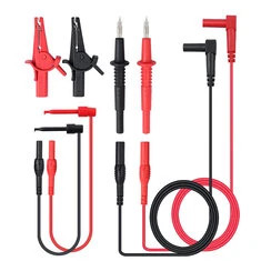 Uniwersalne cyfrowe multimetry przewody testowe o wysokiej przewodności rdzenia miedzianego akcesoria do testowania elektryczneg
