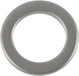 Washer, M4, H 0.5 mm, inner Ø 4.3 mm, outer Ø 8 mm, steel, galvanized, DIN 433/ISO 7092, BYB-3-16H916