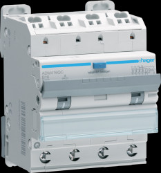 ADM416QC FI/LS-Schalter 4P 6kA B-16A 30mA Typ A QC/QB