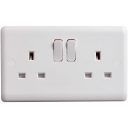 Deta Vimark VC1209S Switched Socket 2-Gang 13A