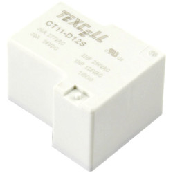 Texcell KA1-L12S PCB Relay 12V DC 25A 1 Change-Over 1 piece