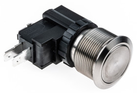Nasadka przełącznika Zatrzaskowy SPDT średnica wycięcia 22.2mm, montaż panelowy RS PRO