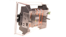 Listwa Pomiarowa Lpw 10-Torowaz Bezpiecznikami Wykonanie Suwakowe 847-585