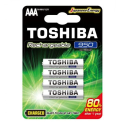 Akumulatorki Baterie TOSHIBA READY TO USE AAA 1,2V 950MAH Blister 4szt
