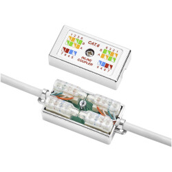 Renkforce RF-4452186 Toolless Connection Box Compatible with: CAT 6