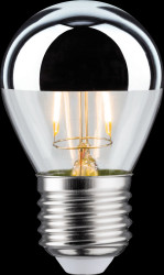 28664 LED bulb Modern Classic E27, 2.6 W, 220 lm, 2700 K, reflective h