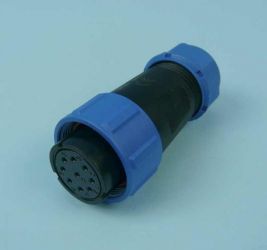 SP-2110/S9 GN. 9-PIN NA KAB. IP68 WEIPU