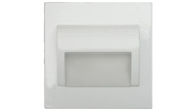 Oprawa Beryl Biała 1,5W 12V Dc Zimna 9 Led Smd 3014 Kwadrat Do Puszki Fi 60