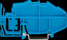 777-305 Busbar support, snap-on to TS 35, 8 mm thick, blue