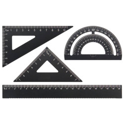 Donau MLAS4 Goniometer Set High-Quality Aluminium with Storage Tin