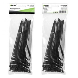 Opaski zaciskowe 3,5mm / 200mm czarne 100 szt. VOZ-35200B Vayox