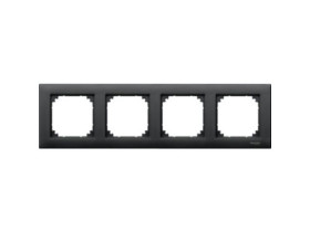 MERTEN M-Plan Ramka 4 poczwórna antracytowy MTN486414 SCHNEIDER ELECTRIC