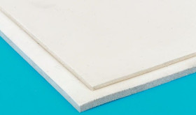 Arkusz z gąbki gumowej grubość: 6mm Silikon Biały szerokość: 600mm gęstość: 0.25g/cm³