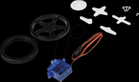 COM-MOTOR05 FS90R servo motor with wheel