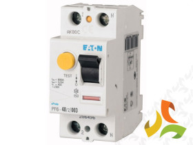 Wyłącznik różnicowoprądowy 2P 40A 6kA 500mA typ A PF6-40/2/05-A xPole Home 165770 EATON