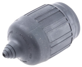 Akcesorium złącza Złącze zasilania 3 IP55 Odporna na warunki atmosferyczne osłona z potrójnym uszczelnieniem Czarny