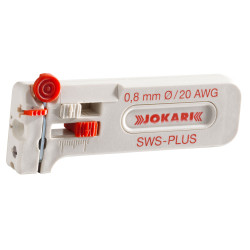 JOKARI 40105 Micro-Precision Wire Strippers SWS-Plus 080, AWG 20 / 0,80 mm &#xD8;