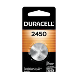 Duracell DL2450 Lithium Coin Cell Battery CR2450 3V - Pack of 1
