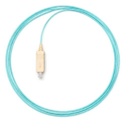 Pigtail światłowodowy MM SC/UPC OM3 bezhalogenowy LSOH aqua 2m NEKU