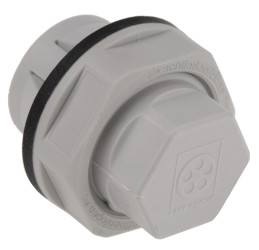 Zaślepka do dławnic kablowych M20 Poliamid Szary do Dławik śruby kablowej Lapp średnica otworu 20.3mm Gwintowany