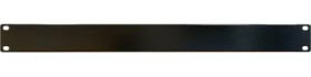 Blind plate, steel, (Ø) 44 mm, 1 U, black, PBFS19001BK2