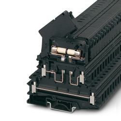 Modularna kostka styków Phoenix Contact poziomy: 1 24 → 12AWGŚruba UKK 5-HESILA 250(6.3X32) 400 V