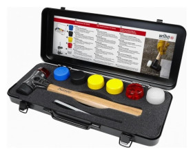 Młotek z miękkim obuchem Zestaw Safety 44008 /8szt./