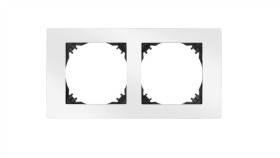 Vestra Ramka Podwójna Ip20 Biały 3872-00