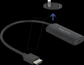 64212 Adapter HDMI-A male > USB-C female, 8K 30 Hz